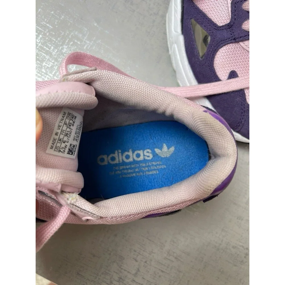 Reebok Originals Falcon Running Shoes Sneakers Women's 7.5 M‎ Pink Purple Suede